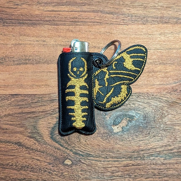 Moth Wing Lighter Holder
