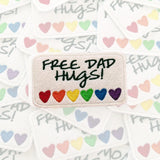 Free Dad Hugs Patch