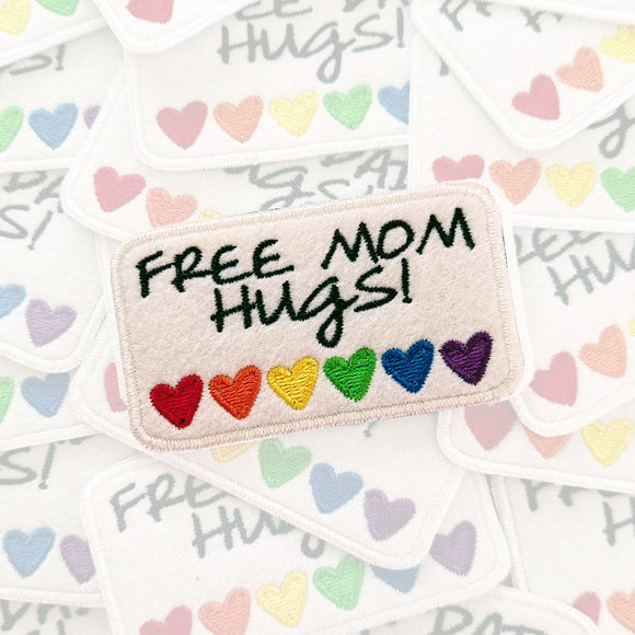 Free Mom Hugs Patch