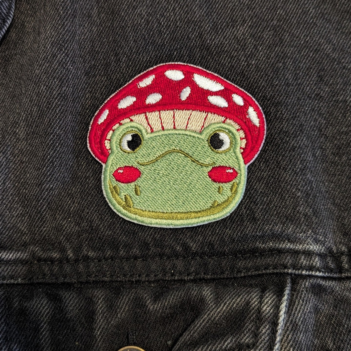 Mushroom Frog Patch – The Craft Rebellion