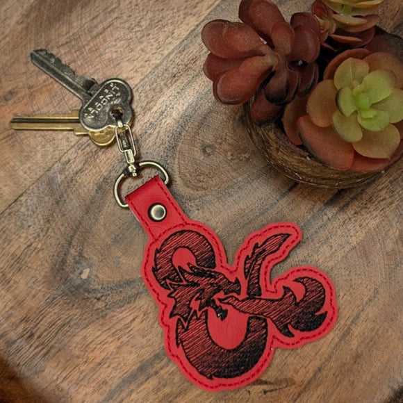 Dungeons and Dragons Keychain