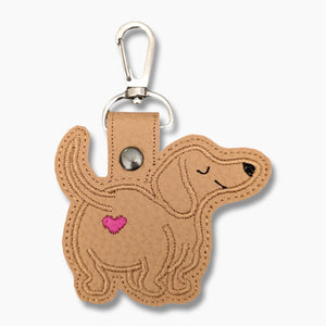 Dachshund Sausage Dog Keyring