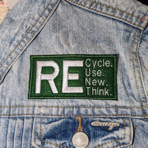 Recycle, Reuse, Renew, Rethink Viral Recycling Patch