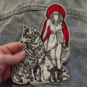 Red & Wolf Patch