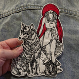 Red & Wolf Patch