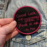 Don't F*ck It Up Patch