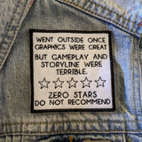 Zero Star Rating (Gamer Edition) Patch