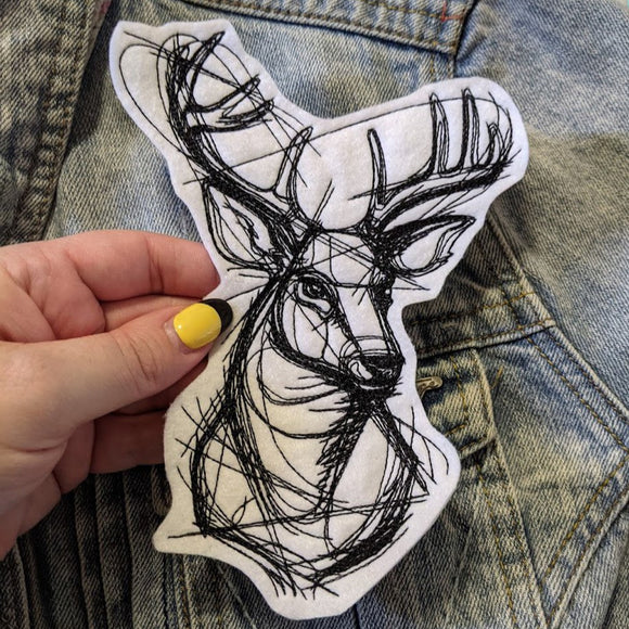 Sketchwork Deer Patch