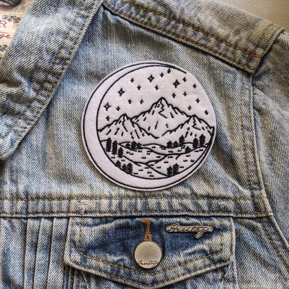 Moonlit Mountains Patch