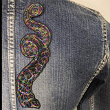 RAINBOW Tentacle Embroidered Patch