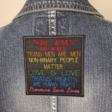 DOUBLE PACK Kindness Is Everything And Pronouns Save Lives Patches