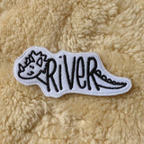 PERSONALISED Dinosaur Name Patch