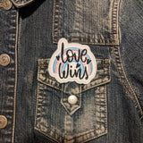 Love Wins PRIDE Patches