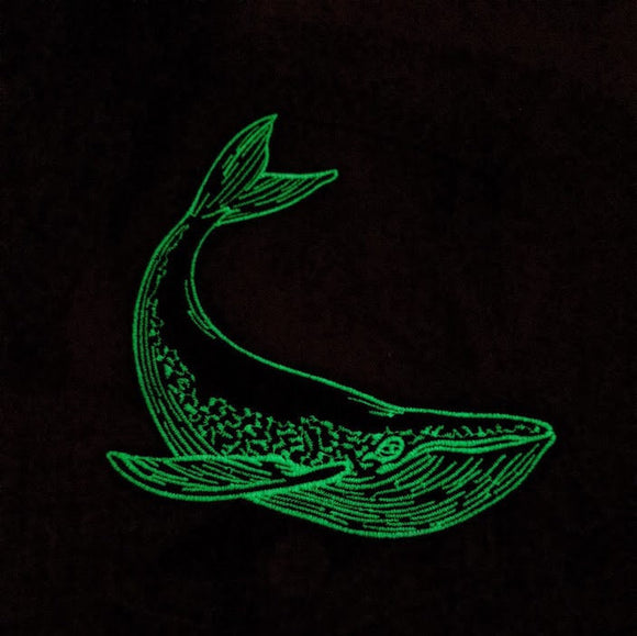 GLOW IN THE DARK Moby Patch